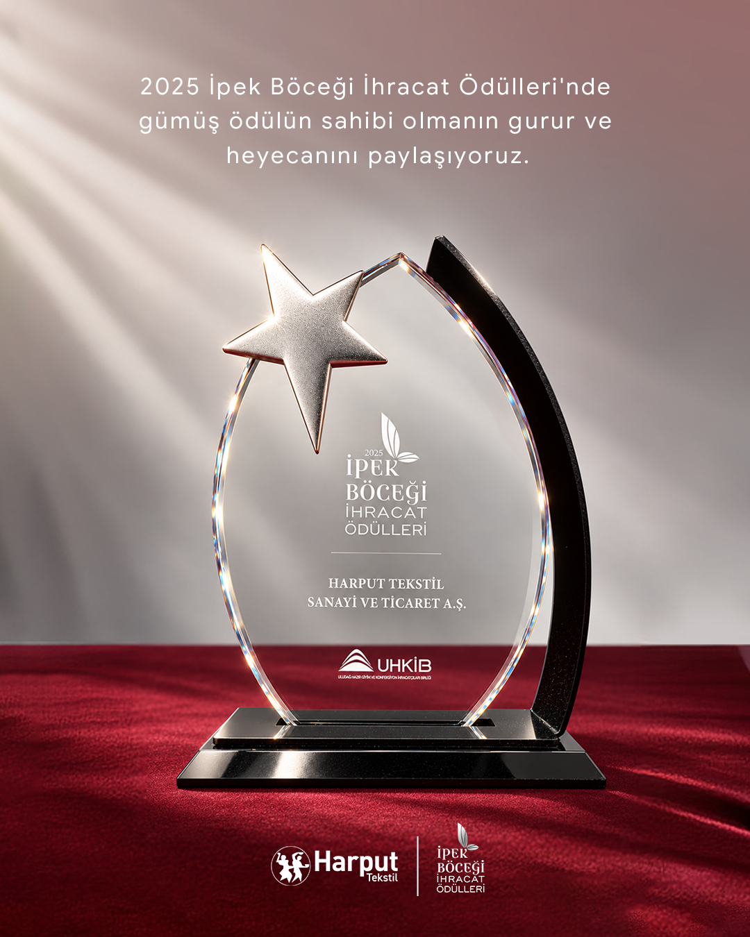 İhracattaki Başarımız 2025 İpek Böceği Ödülleri’nde Gümüşle Taçlandı